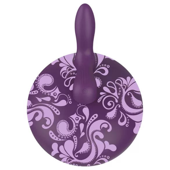 Bouncy Bliss Classic - napuhani jastuk s vibratorom - ljubičasta