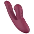 Vibeconnect - vibrator za G-točku i klitoris - 2u1 - silikon - crveni