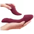 Vibeconnect - vibrator za G-točku i klitoris - 2u1 - silikon - crveni