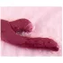 Vibeconnect - vibrator za G-točku i klitoris - 2u1 - silikon - crveni