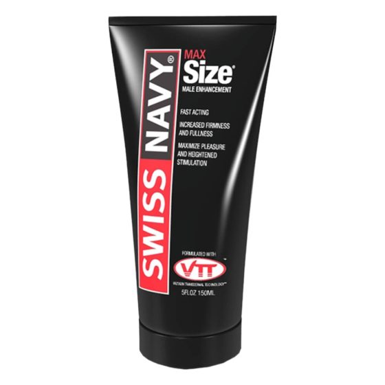 Swiss Navy MAX Size - stimulirajuća krema za muškarce (150 ml)