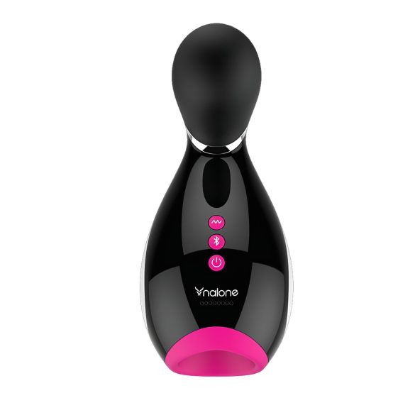 Nalone Oxxy - inteligentni vibrator za užitak (crna-ružičasta-bijela)