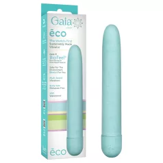   Gaia Eco L - vibrator za G-točku - ekološki materijal - plava - veliki