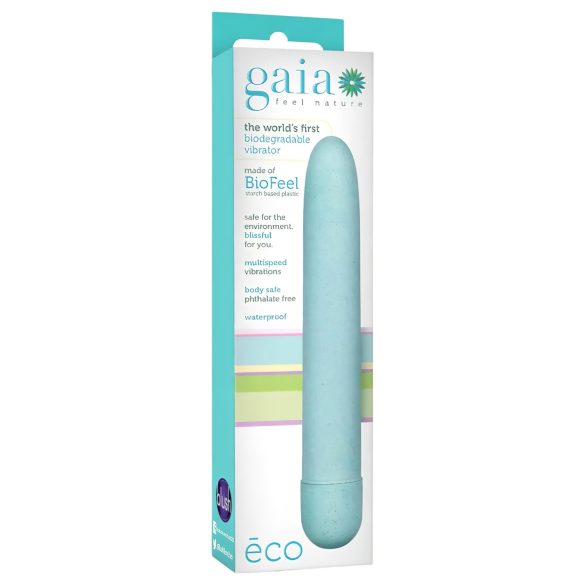 Gaia Eco L - ekološki vibrator (plava) - veliki