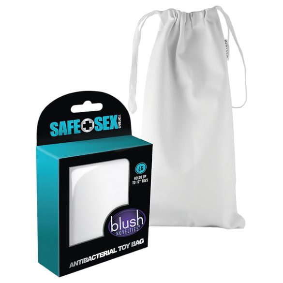 Safe Sex - antibakterijska diskretna torbica (bijela)