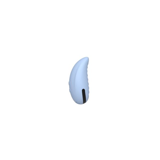Vibeconnect - punjivi vodootporni stimulator klitorisa (plavi)