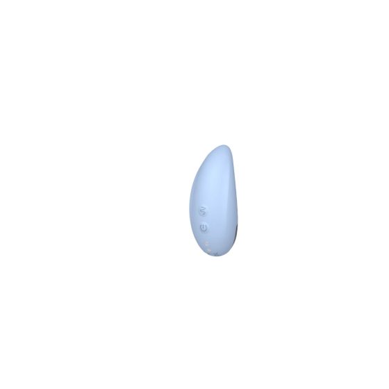 Vibeconnect - punjivi vodootporni stimulator klitorisa (plavi)