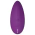 Vibeconnect - vibracijski masažer za klitoris - vodootporan, punjiv, ljubičasti