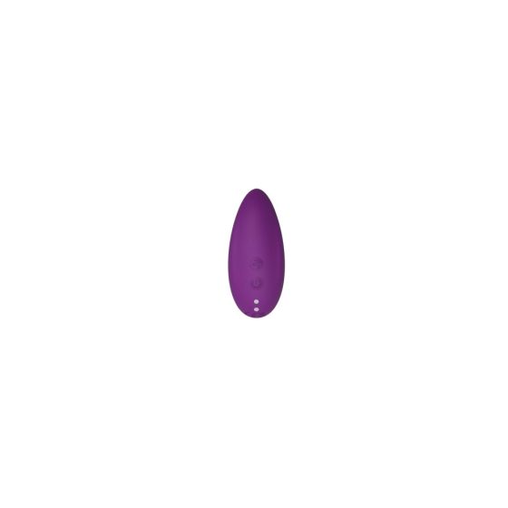Vibeconnect - punjivi, vodootporni stimulator klitorisa (ljubičasti)