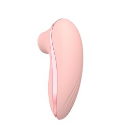   / Vibeconnect - stimulator klitorisa s grijaćim zračnim valom na baterije (breskva)
