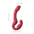 Honey Play Box Harmony Duo - strap-on vibrator s jezikom - crveni