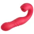 Honey Play Box Joi Thrust 2 - vibrator za guranje i lizanje - crvena