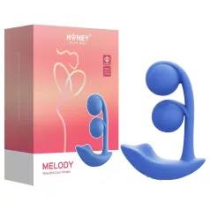   Honey Play Box Melody - vibrator 2u1 s kuglicama i aplikacijom - plavi