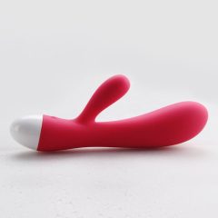   Cotoxo Dolphin & baby - punjivi vibrator za klitoris (crveni)