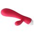 Cotoxo Delfin & beba - akumulatorski vibrator s klitorisnim krakom (crveni)