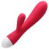 Cotoxo Delfin & beba - akumulatorski vibrator s klitorisnim krakom (crveni)