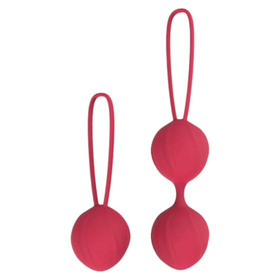 Cotoxo Cherry - 2-dijelni set lopti za gejše (crvena)