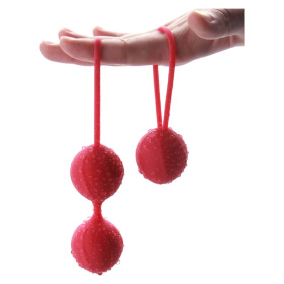 Cotoxo Cherry - 2-dijelni set lopti za gejše (crvena)