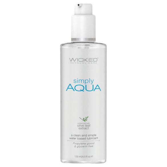 Wicked Simple Aqua - Veganski lubrikant bez premca (120 ml)