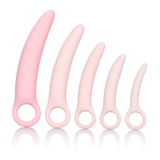 CalExotics Inspire - set silikonskih dilatatora za vaginu (roza)