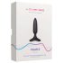 LOVENSE Hush 2 XS - punjivi mali analni vibrator (25mm) - crna