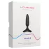 LOVENSE Hush 2 XS - mali analni vibrator na baterijsko punjenje (25 mm) - crni