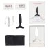 LOVENSE Hush 2 XS - punjivi mali analni vibrator (25mm) - crna