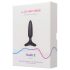LOVENSE Hush 2 XS - punjivi mali analni vibrator (25mm) - crna