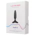 LOVENSE Hush 2 XS - mali analni vibrator na baterijsko punjenje (25 mm) - crni