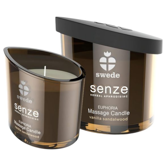 Swede Senze - mirisna svijeća za masažu - vanilija i sandalovina (50ml)
