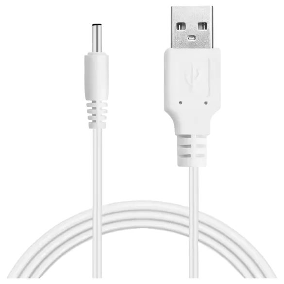 LELO - USB punjač 5V - bijeli punjački kabel
