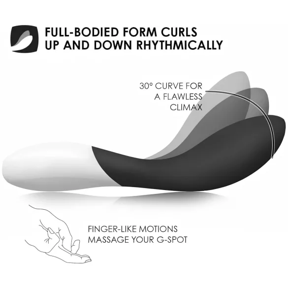 LELO Mona Wave - G-točka vibrator - vodootporan - crni