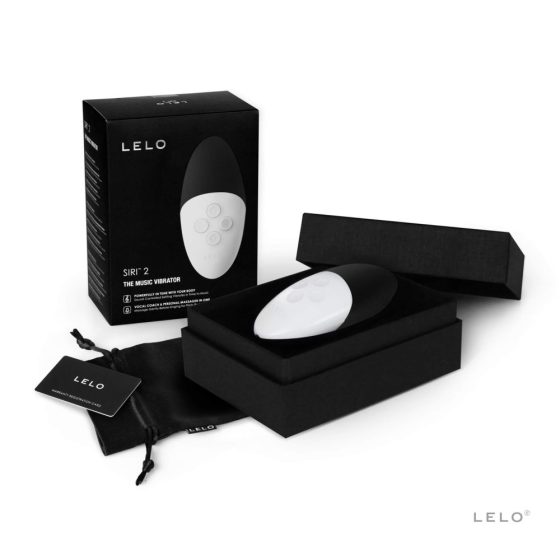 LELO Siri 2 Music - vodootporni vibrator za klitoris (crni)
