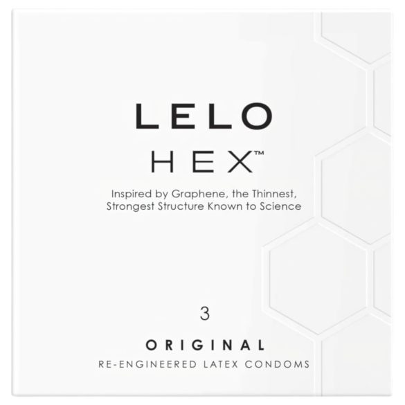 LELO Hex Original - luksuzni kondomi (3 kom)