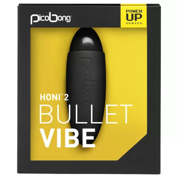 Picobong Honi 2 - vibrirajuće jaje - vodootporno - crna