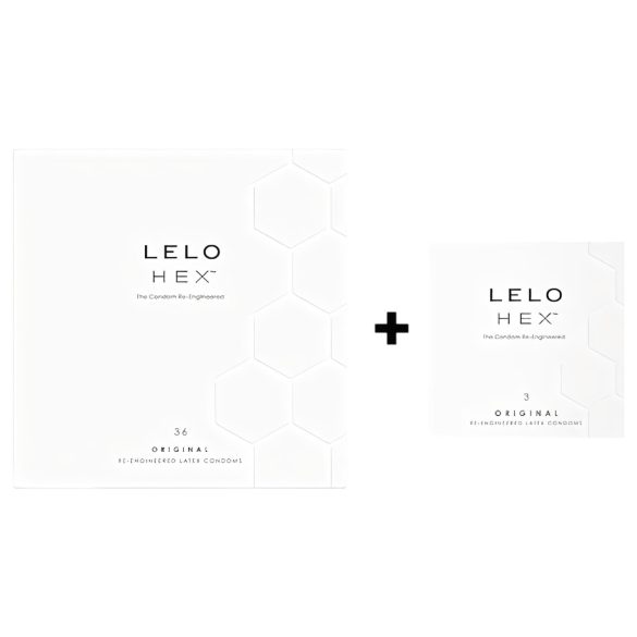 LELO Hex Original - luksuzni paket kondoma (36+3 kom)