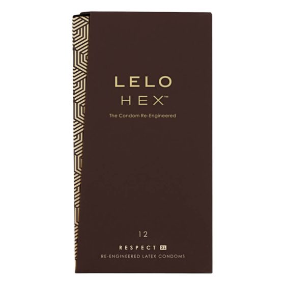 LELO Hex Respect XL - luksuzni kondomi (12 kom)