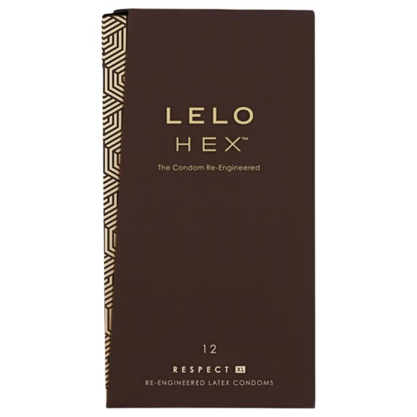 LELO Hex Respect XL - luksuzni prezervativi (12 kom)