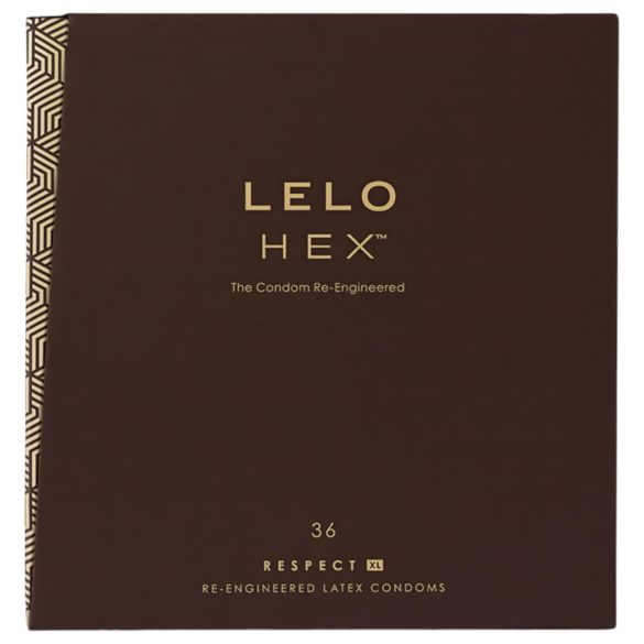LELO Hex Respect XL - luksuzni kondom (36 kom)