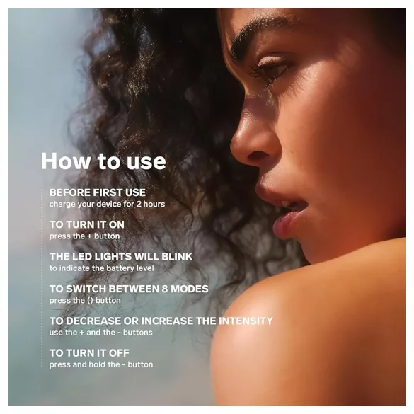 LELO Sona Cruise - vibrator za klitoris s valovima zraka - crni