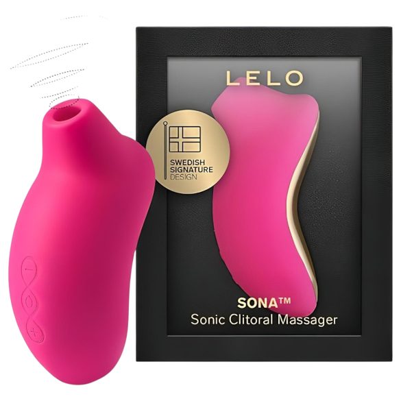 LELO Sona - stimulator klitorisa s valovima - crvena
