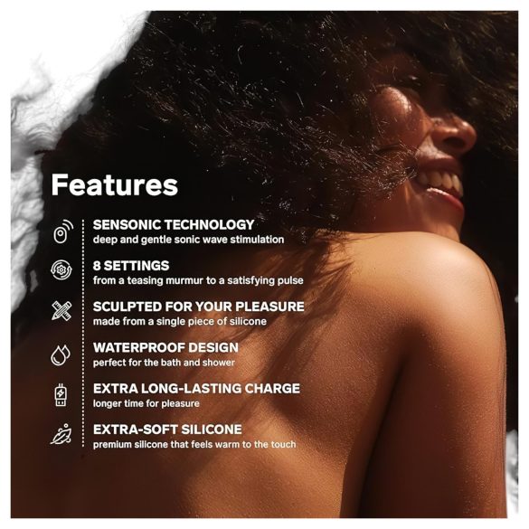 LELO Sona - stimulator klitorisa s valovima - crvena