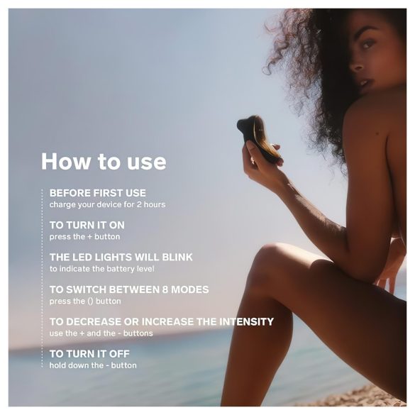 LELO Sona - stimulator klitorisa s valovima - crvena