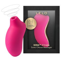   LELO Sona 2 Cruise - stimulator klitorisa s valovima zraka - crvena
