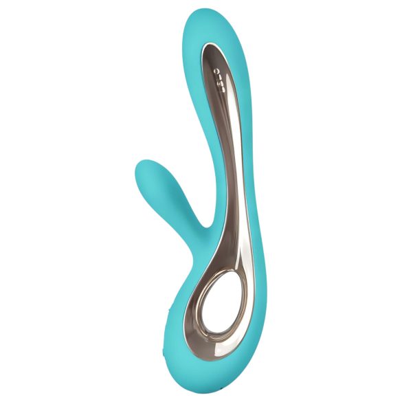 LELO Soraya 2 - vodootporni vibrator s rukom za stimulaciju klitorisa (tirkizna)