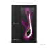 LELO Soraya 2 - vodootporni vibrator s klitoralnim nastavkom (ljubičasti)