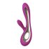 LELO Soraya 2 - vodootporni vibrator s klitoralnim nastavkom (ljubičasti)
