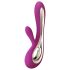 LELO Soraya 2 - vodootporni vibrator s klitoralnim nastavkom (ljubičasti)