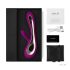 LELO Soraya 2 - vodootporni vibrator s klitoralnim nastavkom (ljubičasti)