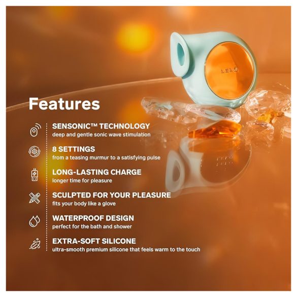 LELO Sila - vibratori za klitoris s valovima zraka - vodootporan - roza